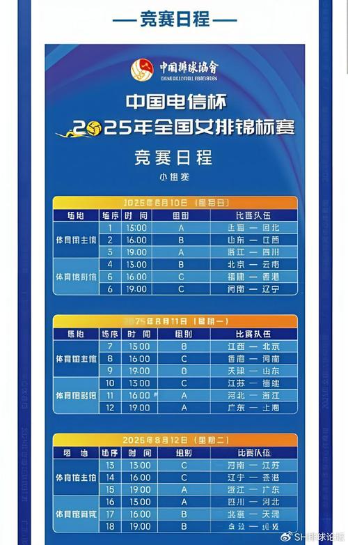 奥运会中囯女排比赛时间