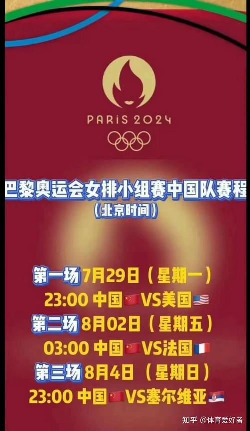 中国女排奥运小组出线