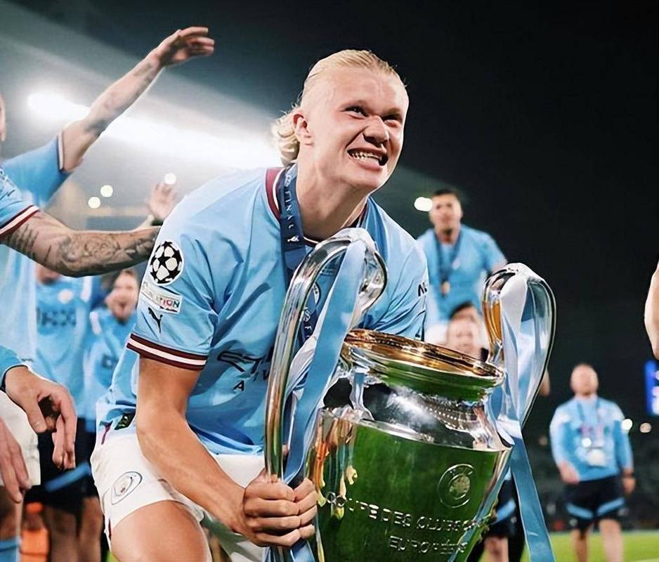 哈兰德欧冠进球集锦